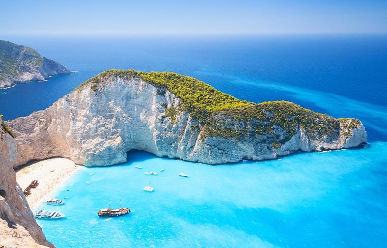 Une des belles plages de la Grèce