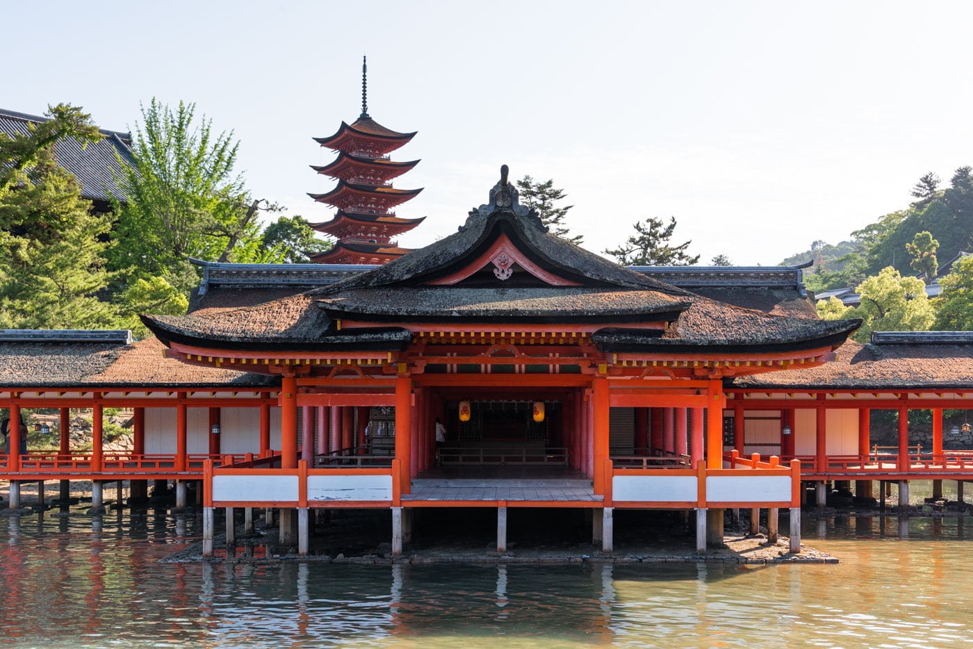 Illustration en image de L'île de Miyajima Hiroshima