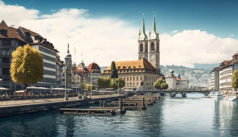Illustration en image de Zurich