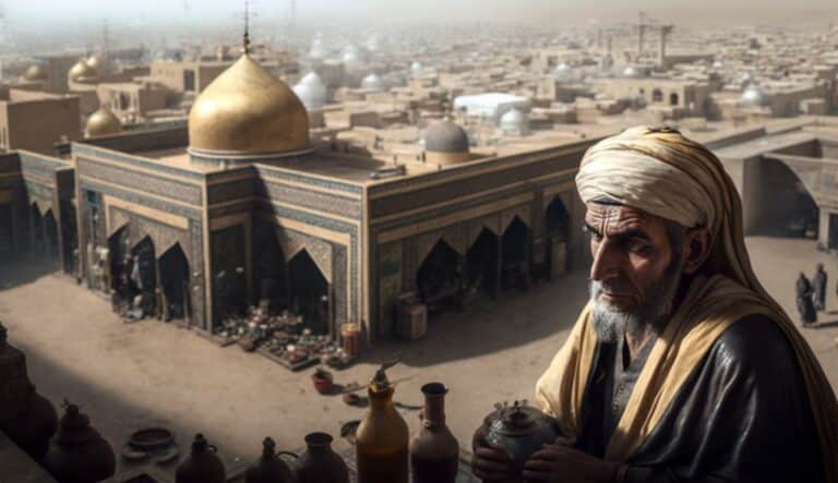 Illustration en image de la ville de Nadjaf