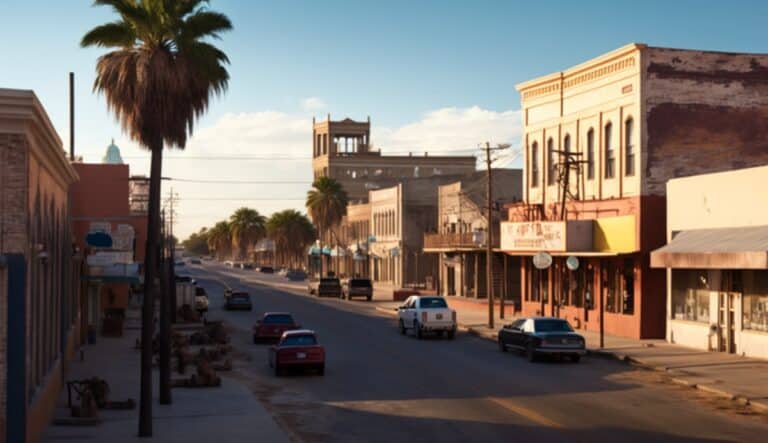 Illustration en image du centre-ville de Brownsville