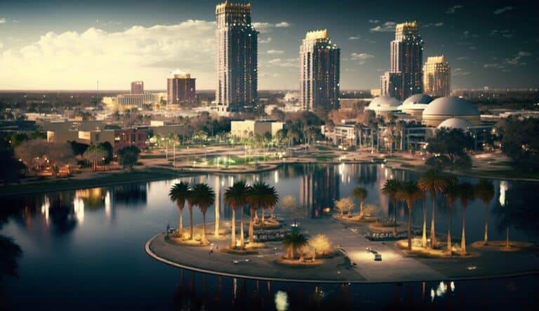 Illustration en image de la ville d'Orlando