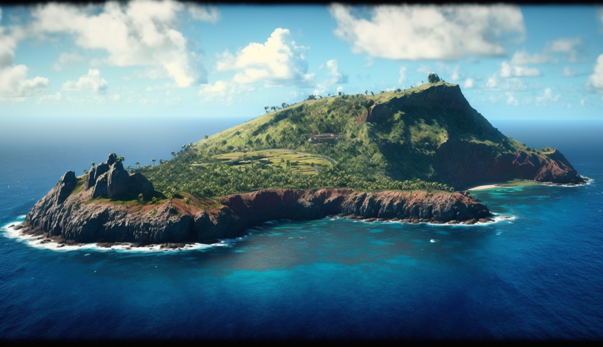 Illustration en images des îles Pitcairn