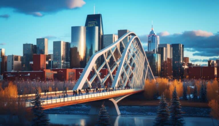 Illustration en image de la ville d'Edmonton