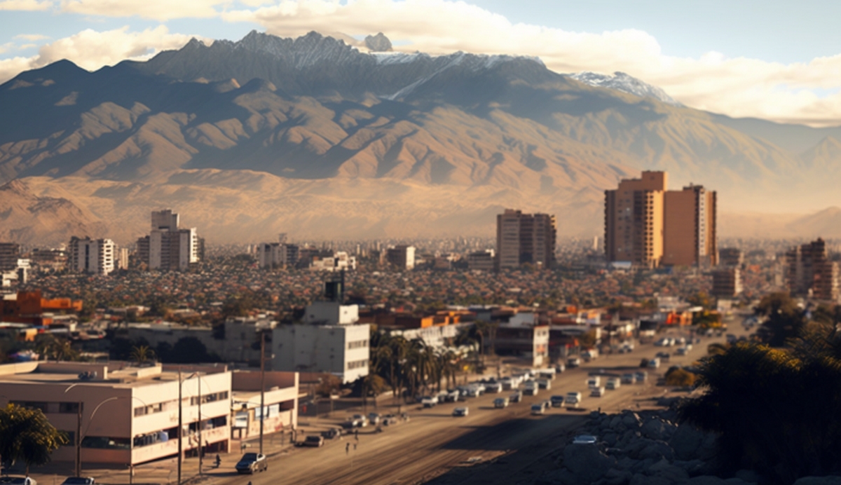 Illustration en image de la ville de Cochabamba