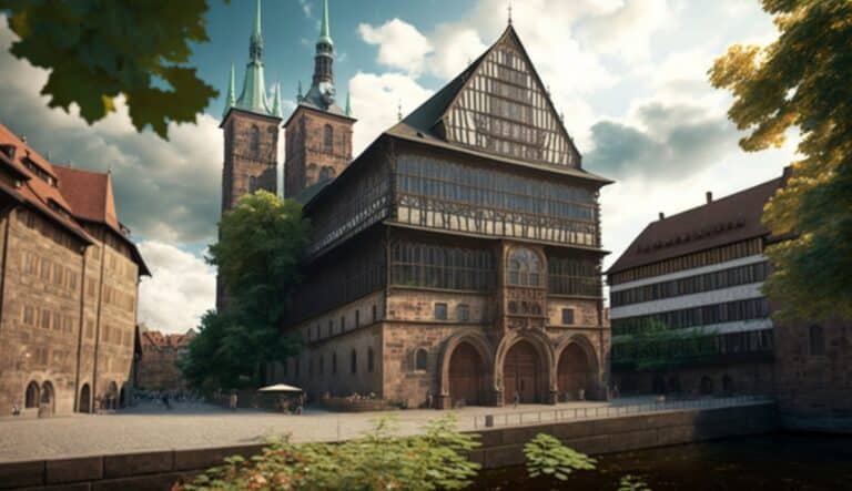 Illustration en image de la ville de Nuremberg