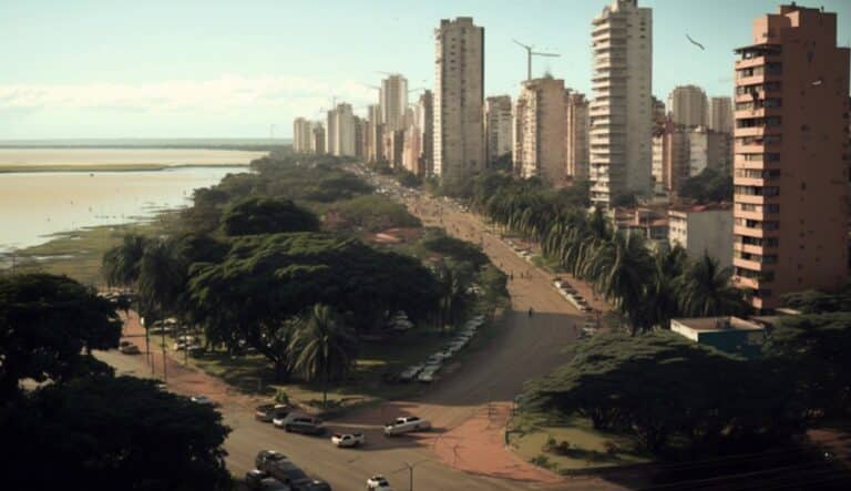 Illustration en image de la ville de Rosario