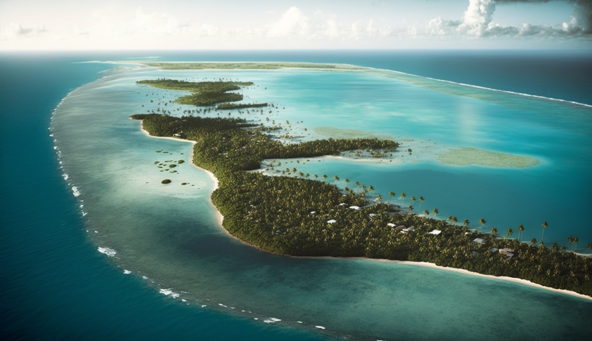 Illustration en image des îles Kiribati