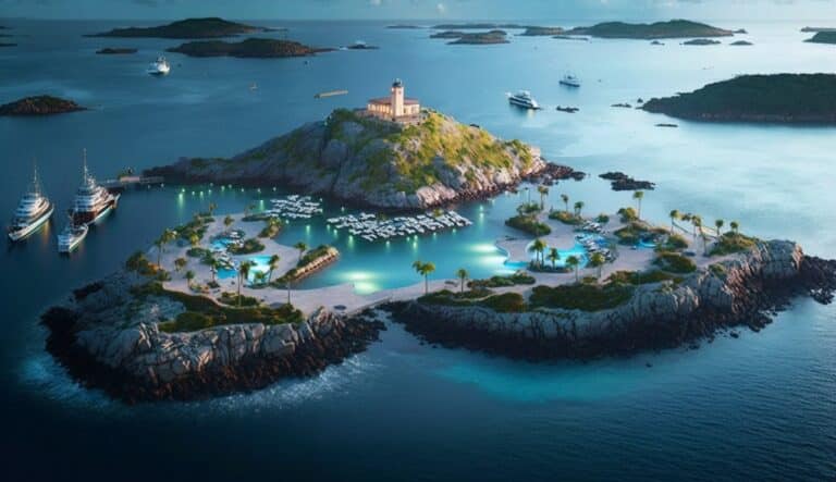 Illustration en image des îles vierges britanniques