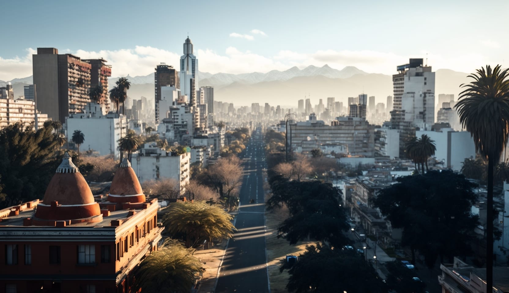 Illustration en image de la ville d'Angeles