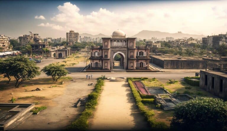 Illustration en image de la ville d'Aurangabad