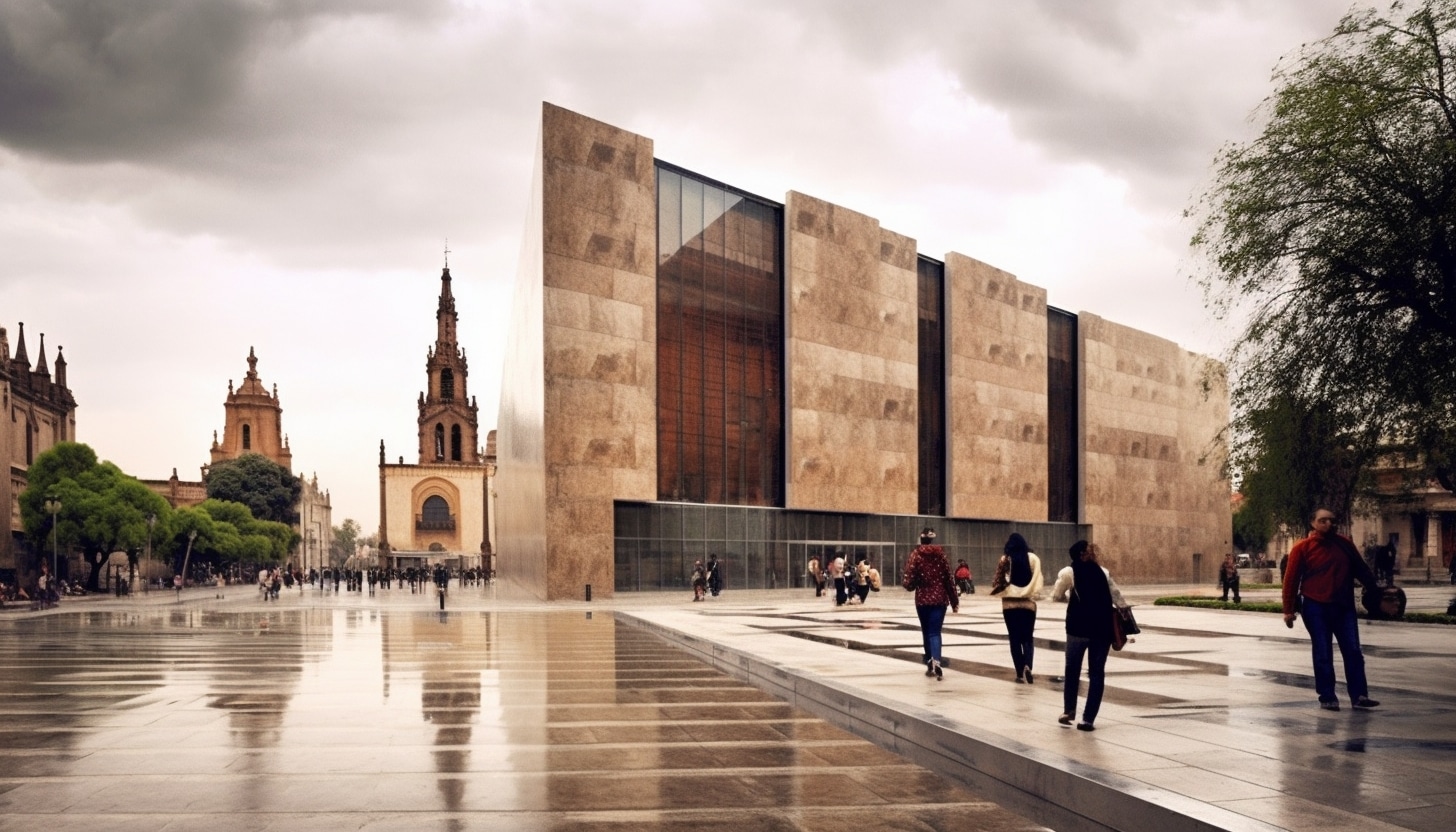 Illustration-en-image-dun-coin-dans-le-centre-ville-dAguascalientes