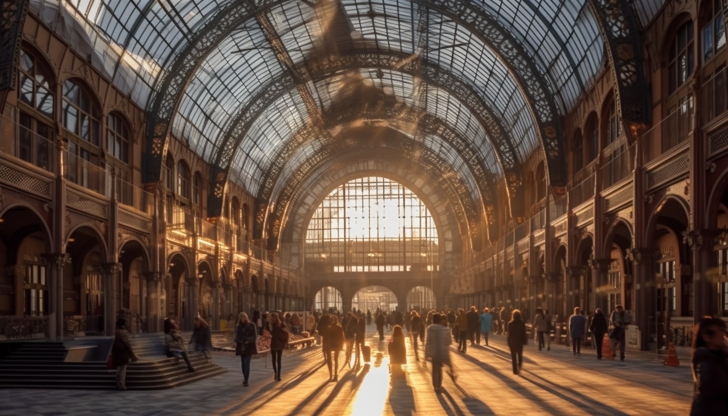 Illustration-en-image-dun-coin-dans-le-centre-ville-de-Leipzig-Hall