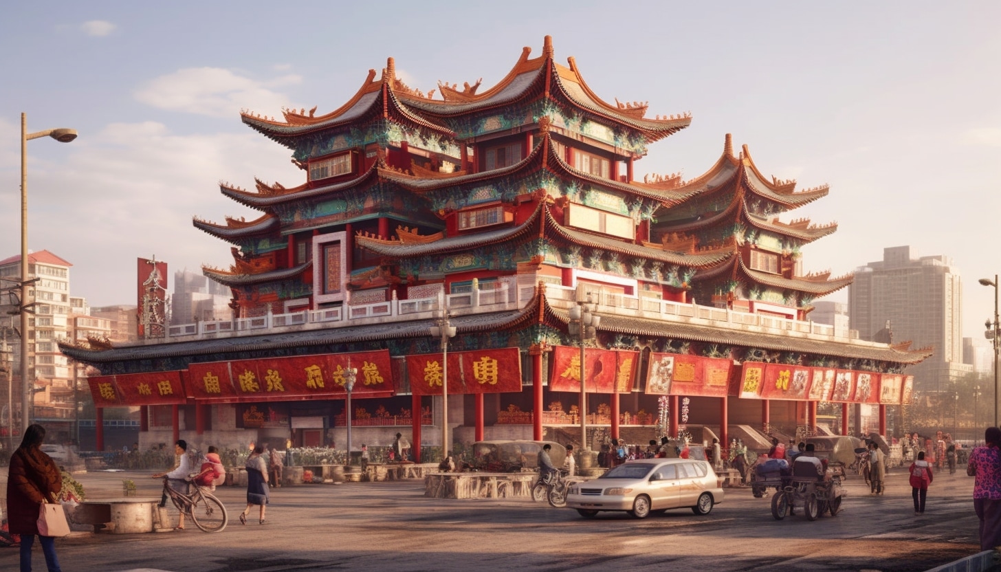 Illustration-en-image-dun-coin-dhebergement-a-Hohhot