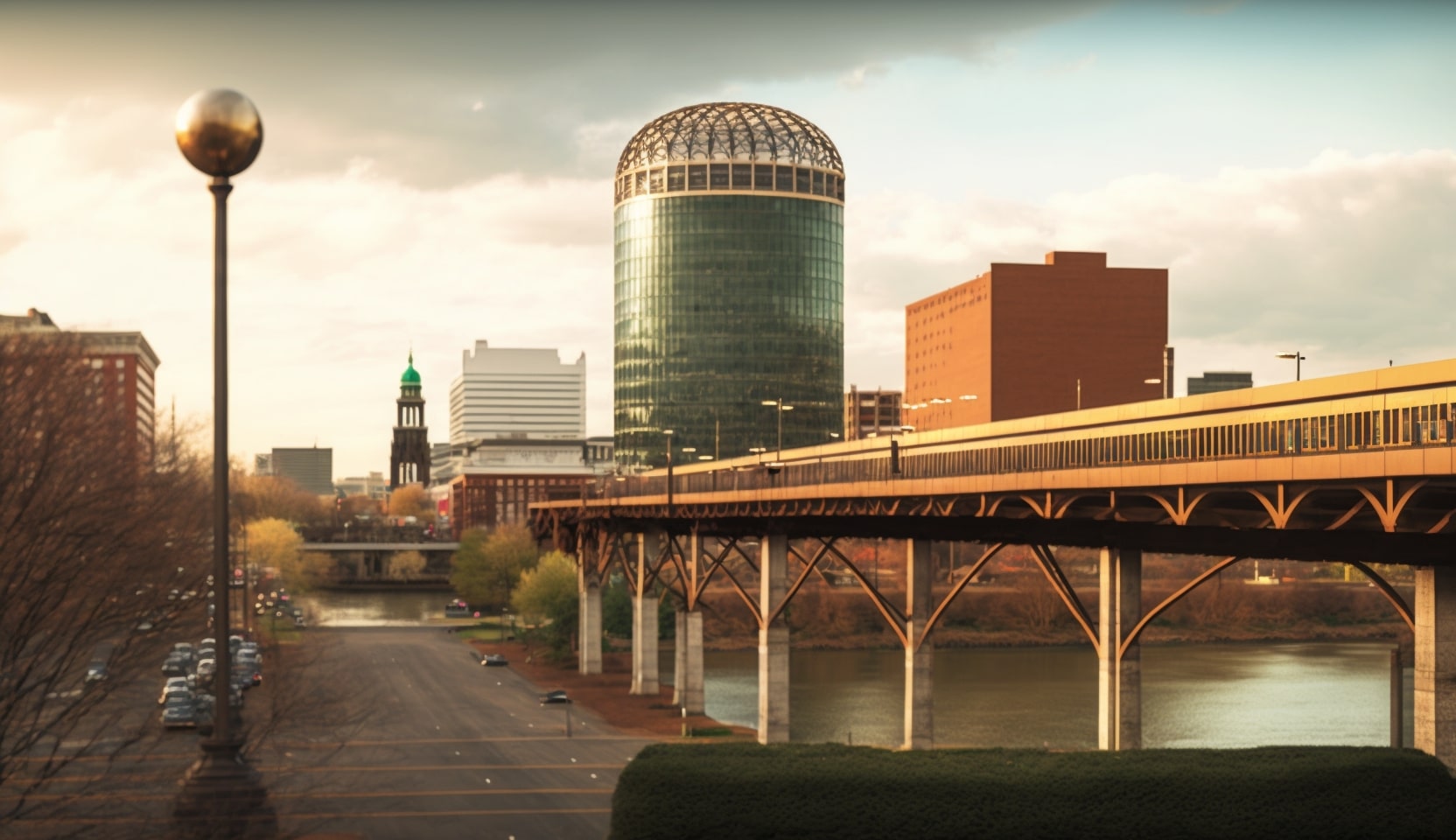 Illustration en image de la ville de Knoxville