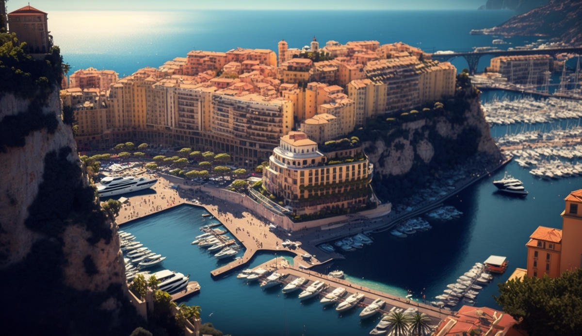 Illustration en image de Monaco