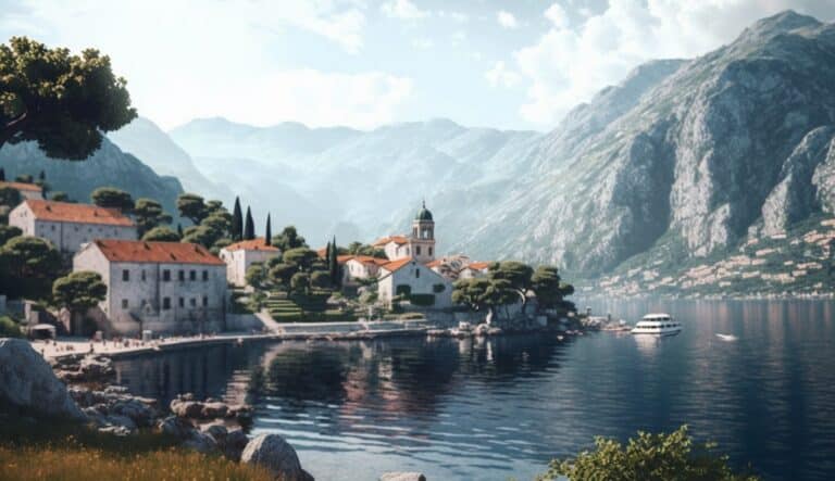 Illustration en image de Monténégro