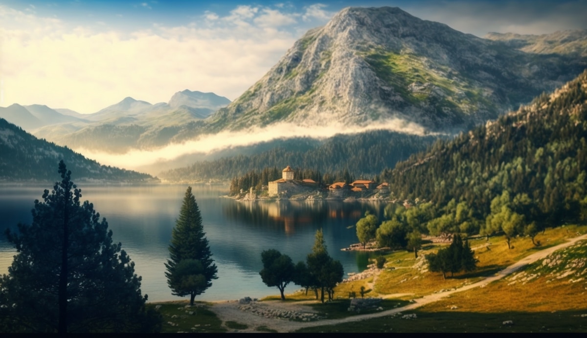 Illustration en image de Monténégro