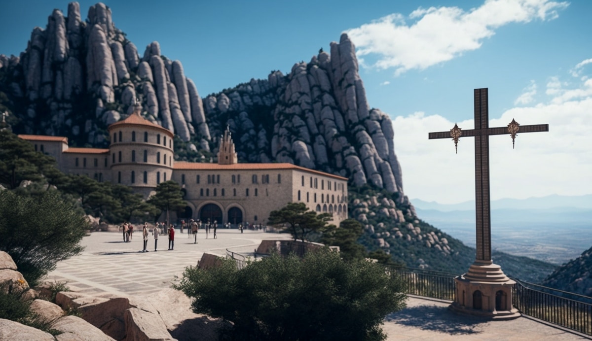 Illustration en image de Montserrat