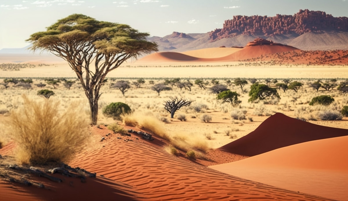 Illustration en image de Namibie
