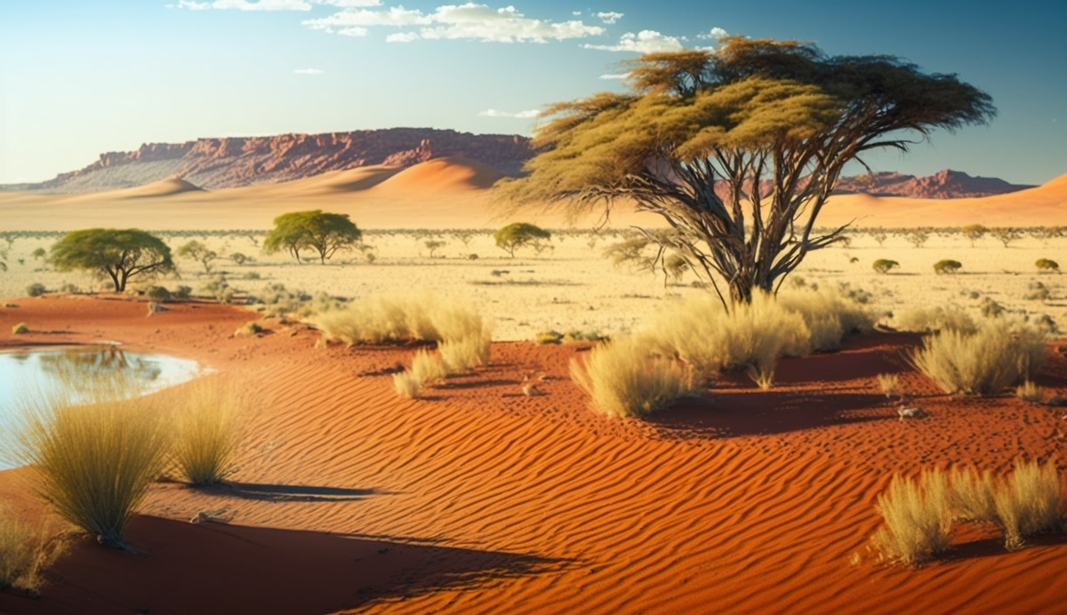 Illustration en image de Namibie
