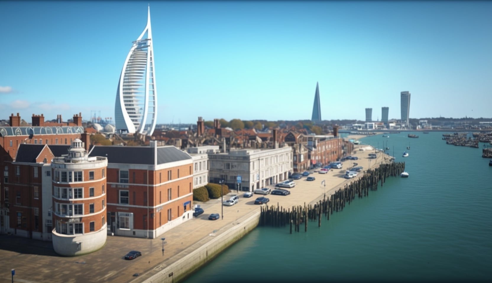 Illustration en image de la ville de Portsmouth