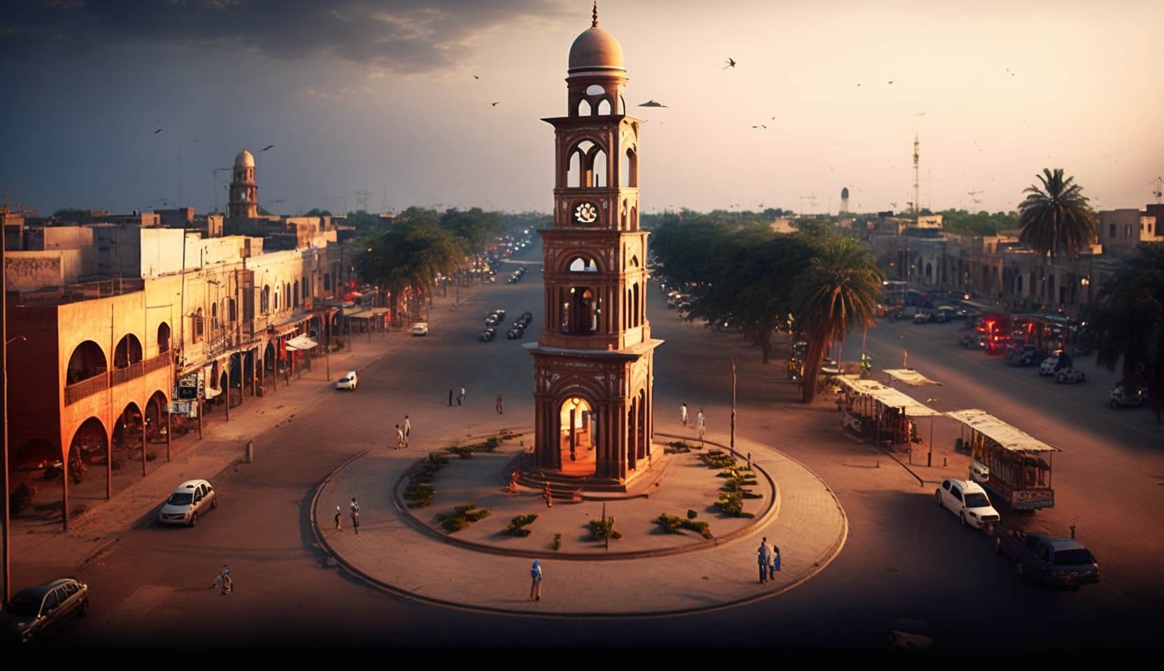 Illustration en image de la ville de Sialkot