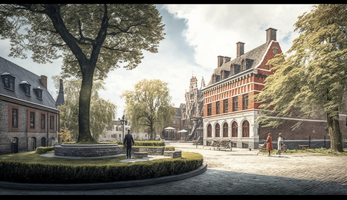 Représentation de la ville de Brabant Wallon en image 