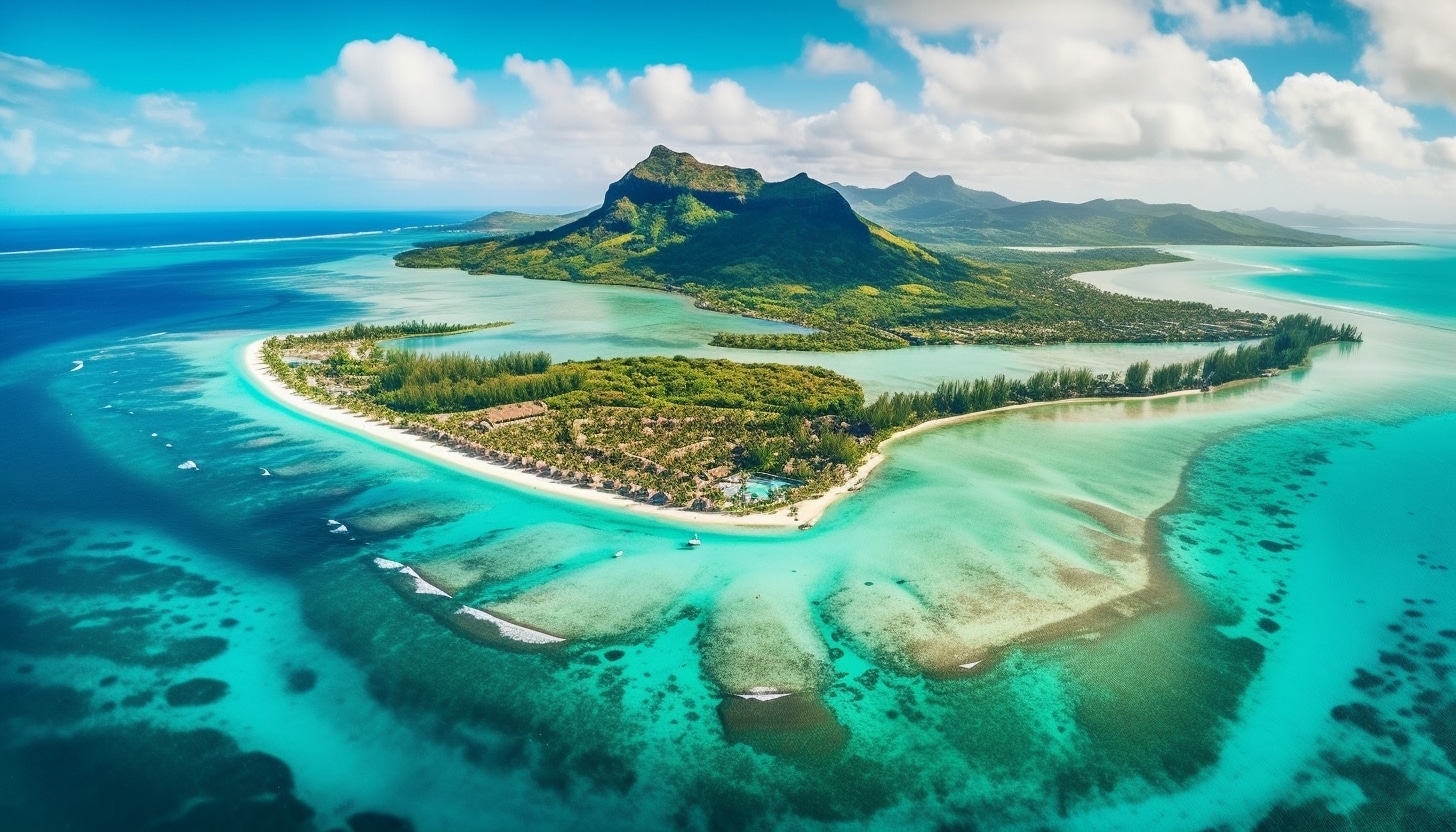 illustration en image de l'île Maurice