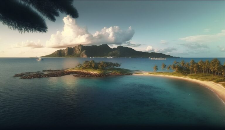 Illustration en image de l'île Mariannes du Nord