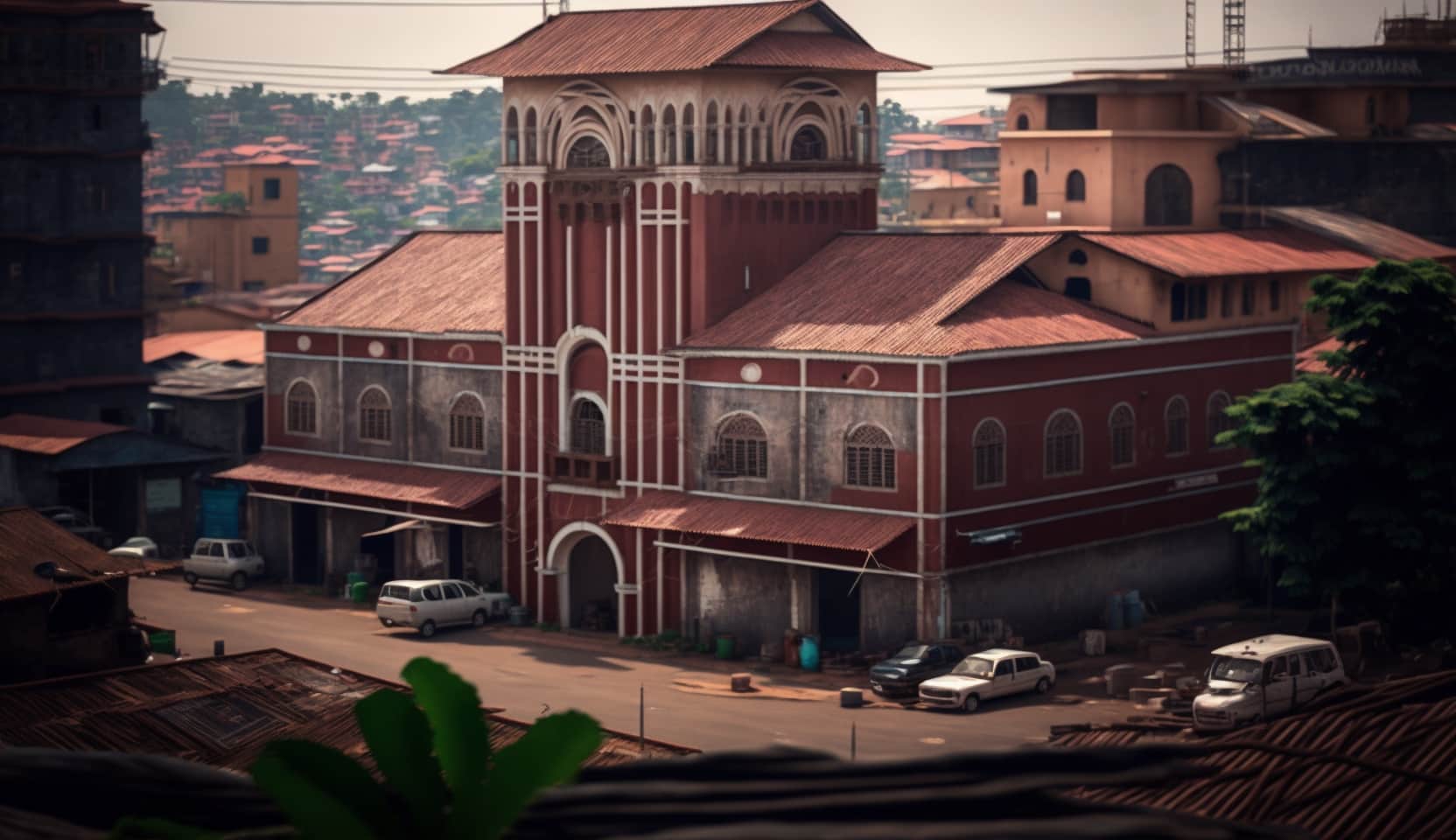 Illustration en image de la ville d'Abeokuta