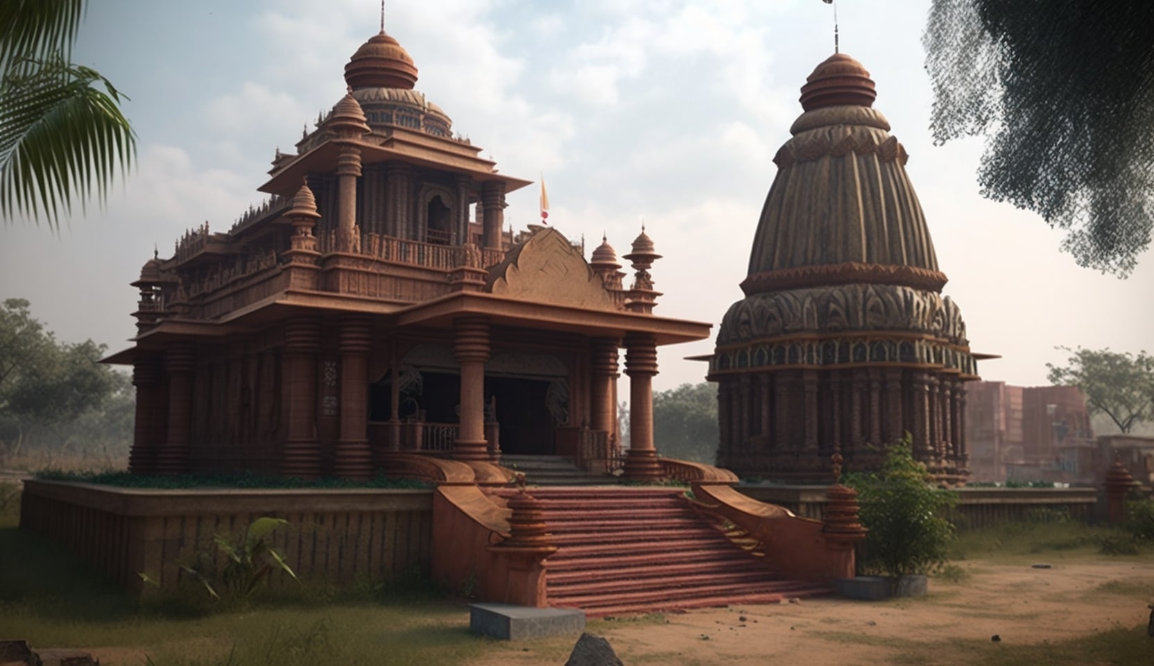 Illustration en image d'un coin emblématique dans la ville de Bhilai