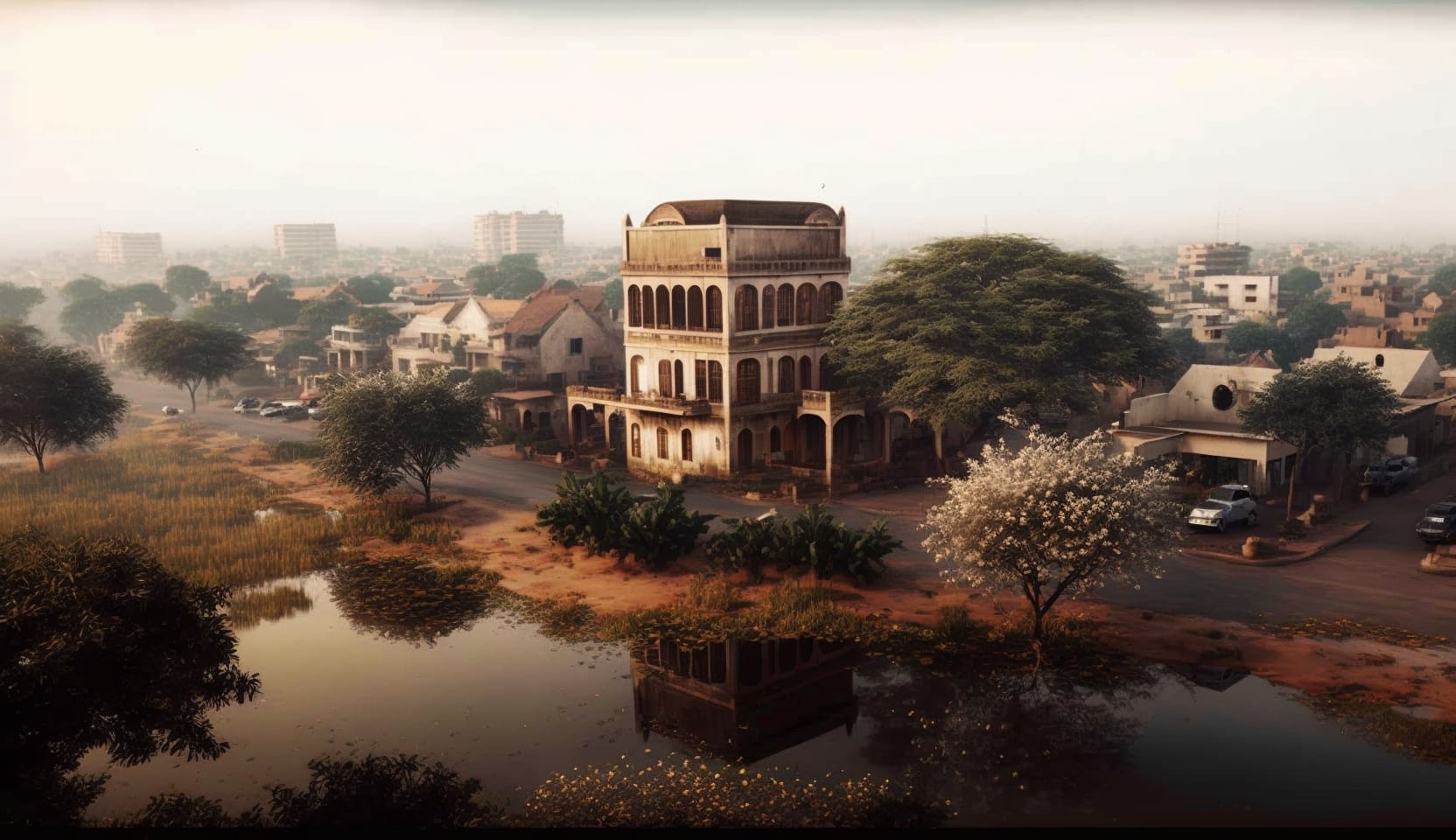 Illustration en image de la ville de Bhilai