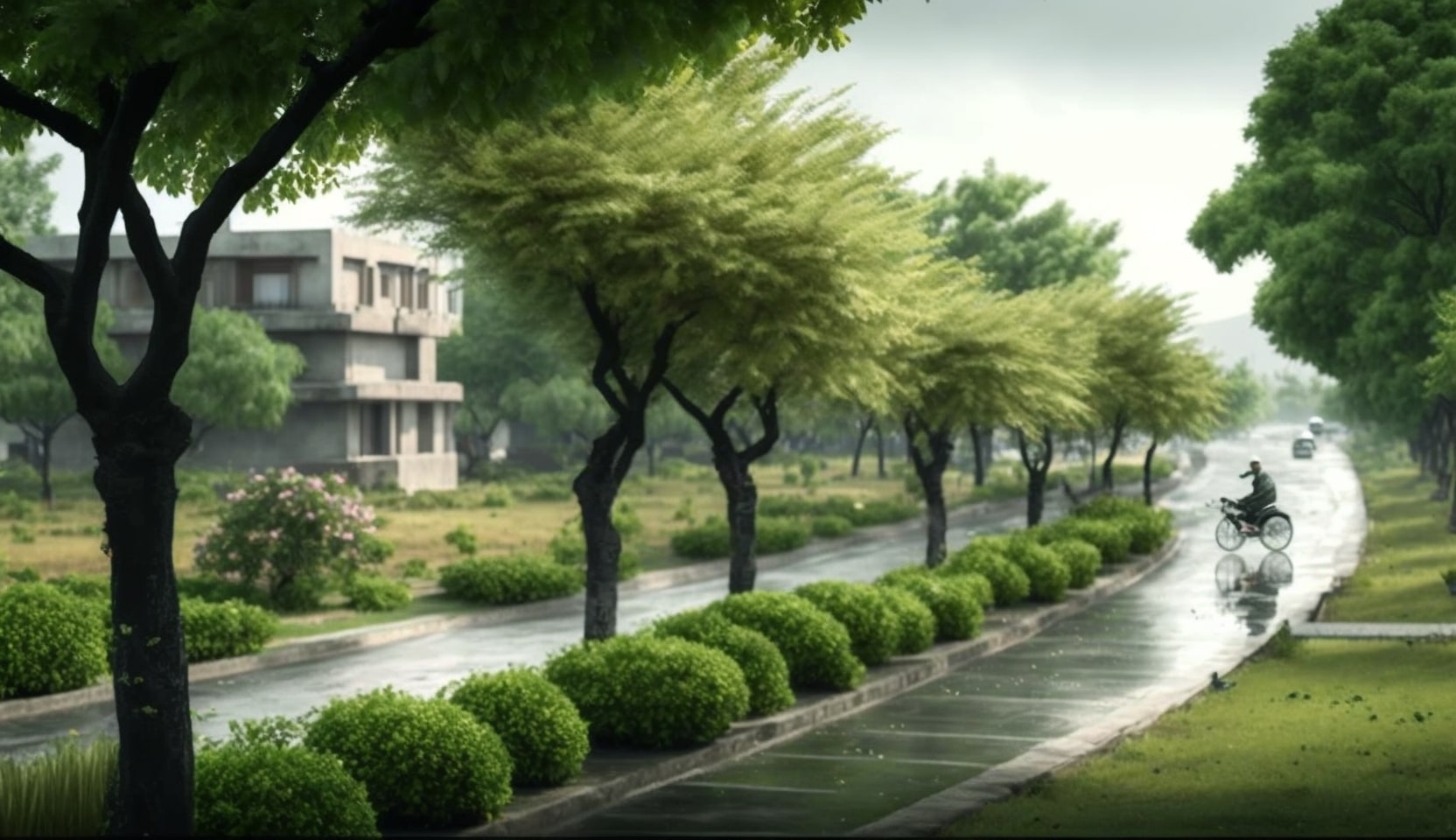 Illustration en image de la ville de Chandigarh