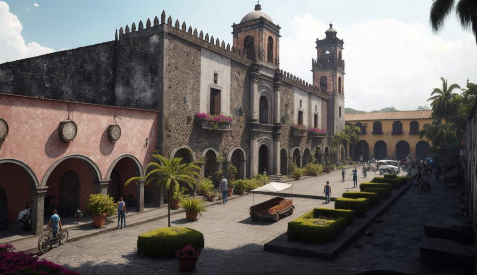 Illustration en image de la ville de Cuernavaca