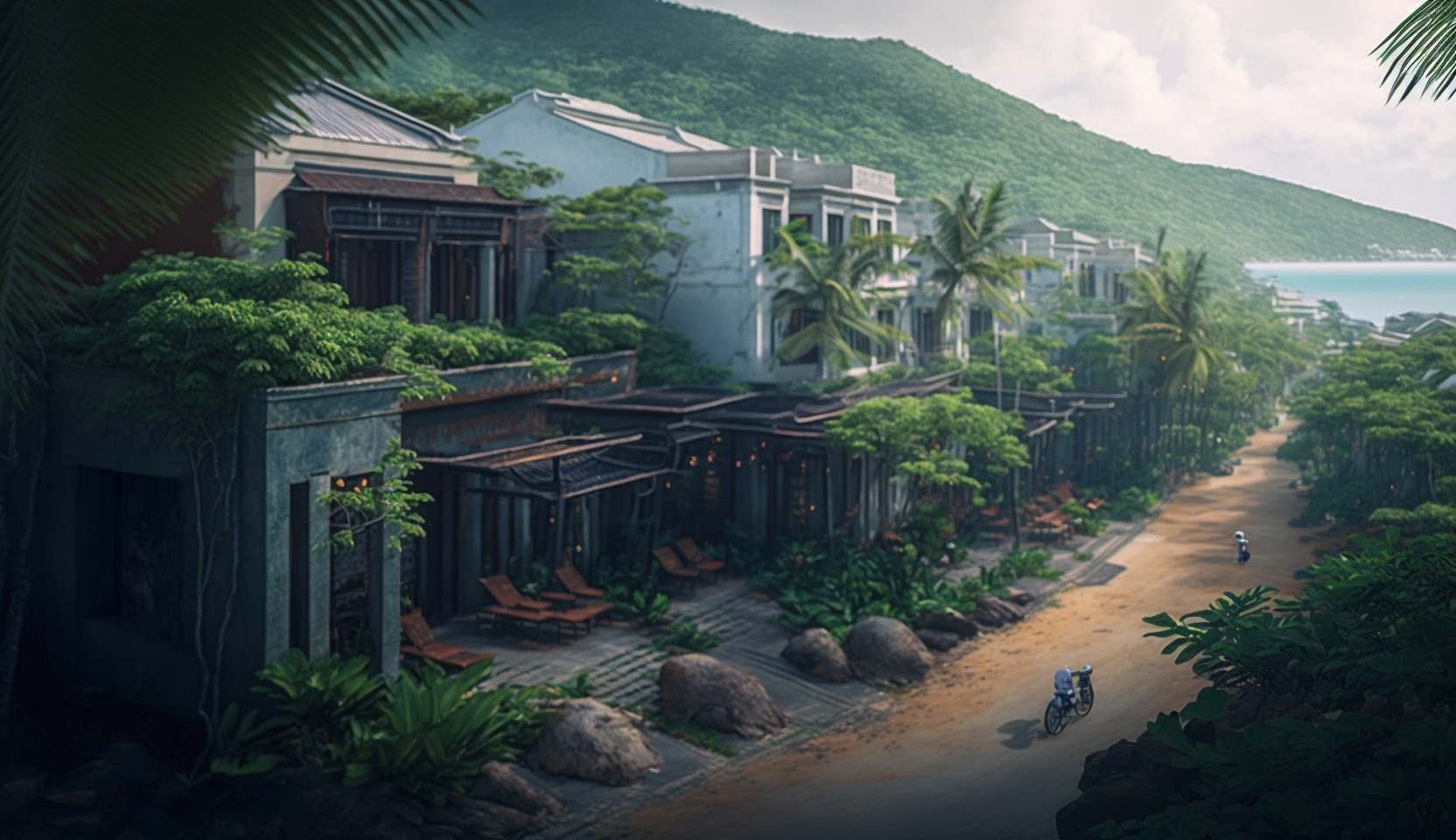 Illustration en image de la ville de Đà Nẵng