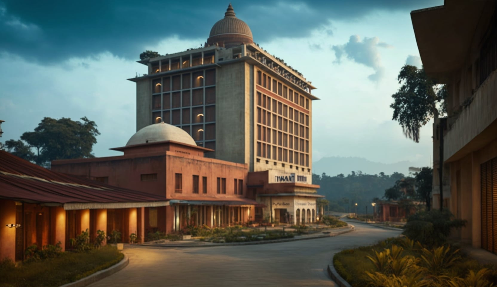 Illustration en image d'un coin d'hébergement à Guwahati