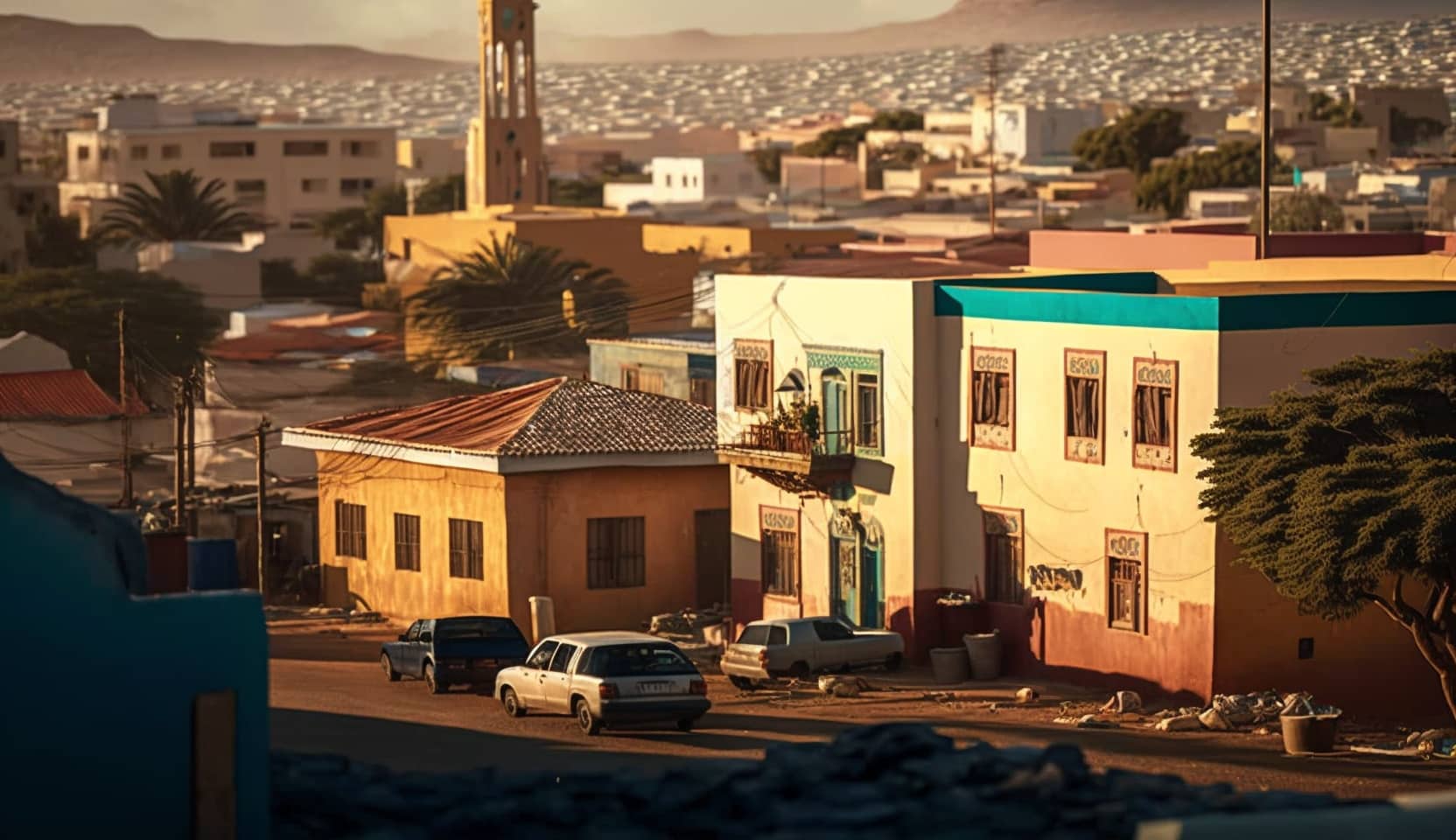 Illustration en image de la ville d'Hargeisa