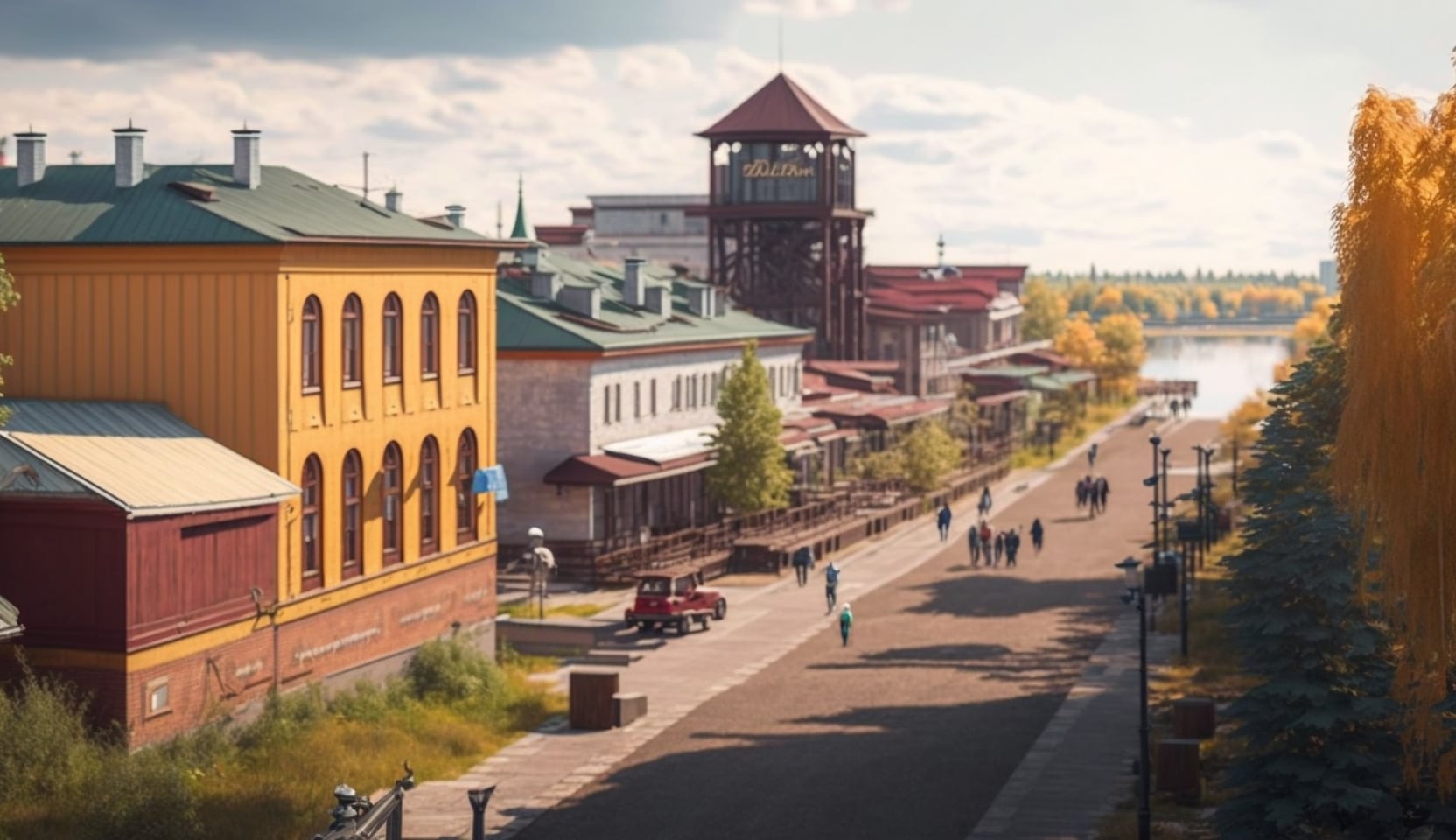 Illustration en image de la ville d'Irkoutsk