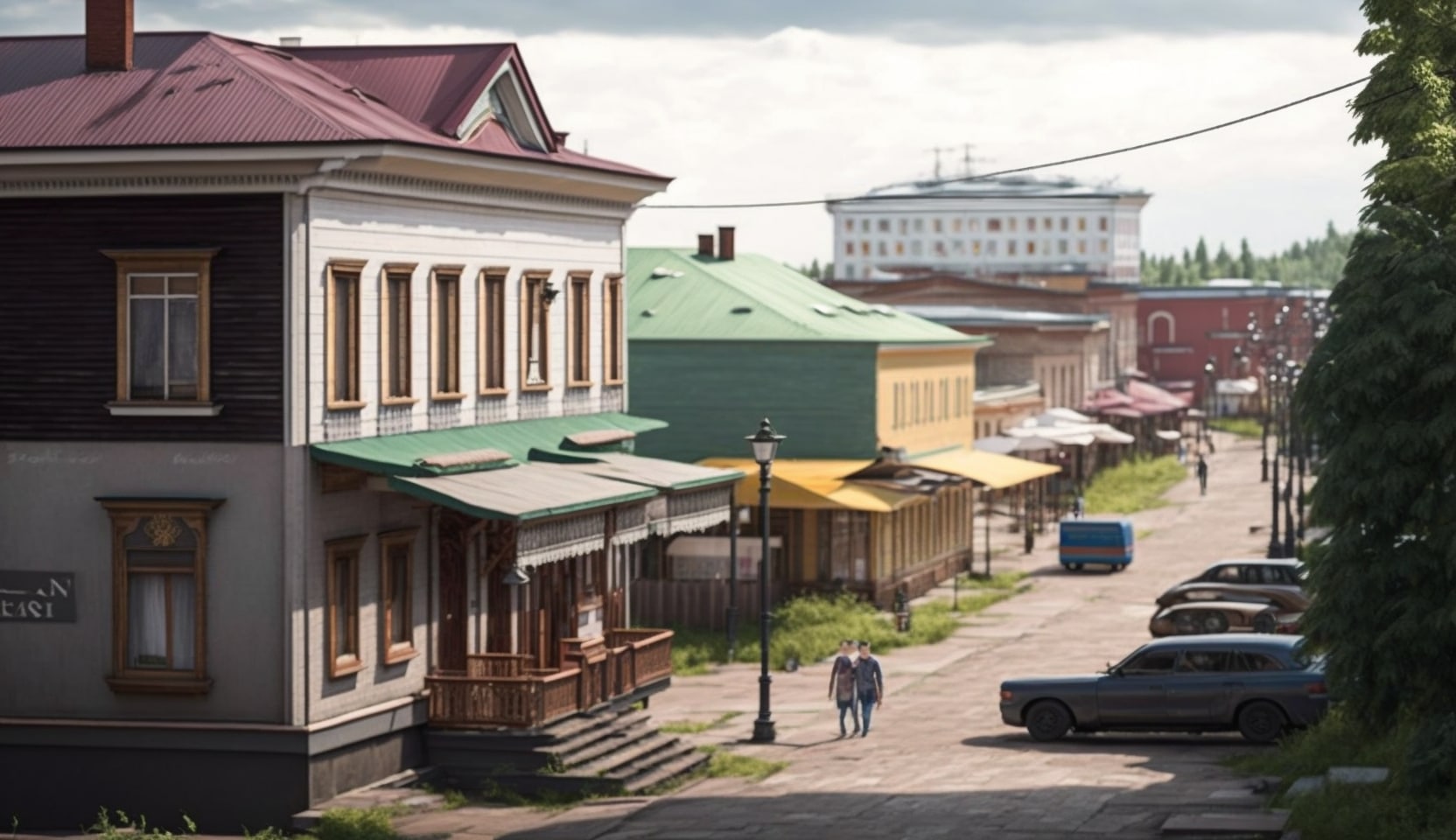 Illustration en image de la ville d'Irkoutsk