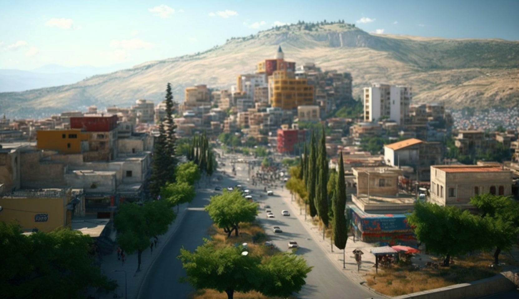 Illustration en image de la ville de Kahramanmaras