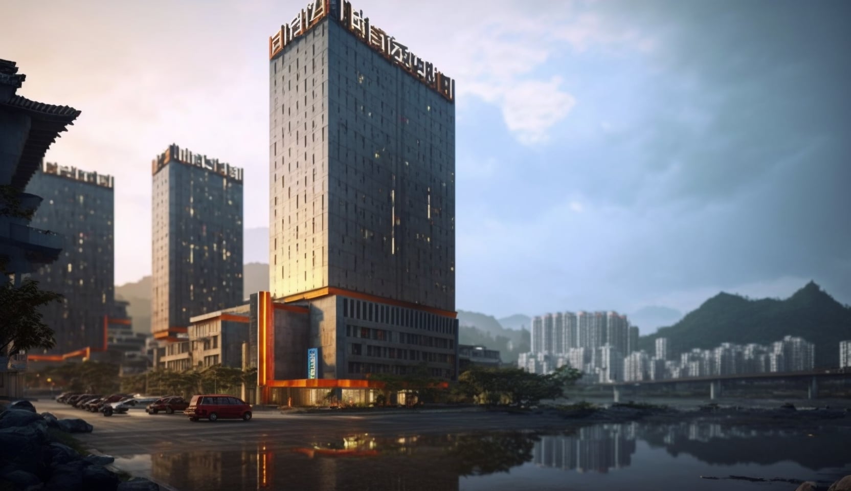 Illustration en image de la ville de Liuzhou