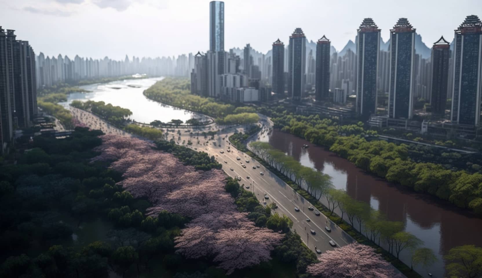 Illustration en image de la ville de Liuzhou