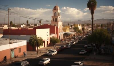 Illustration en image de la ville de Mexicali