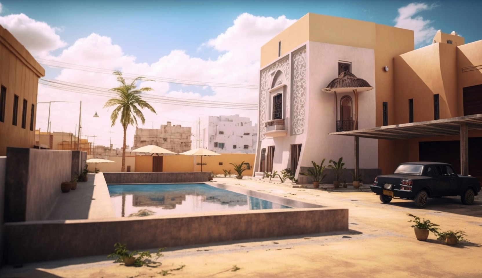 Illustration en image de la ville de Nouakchott