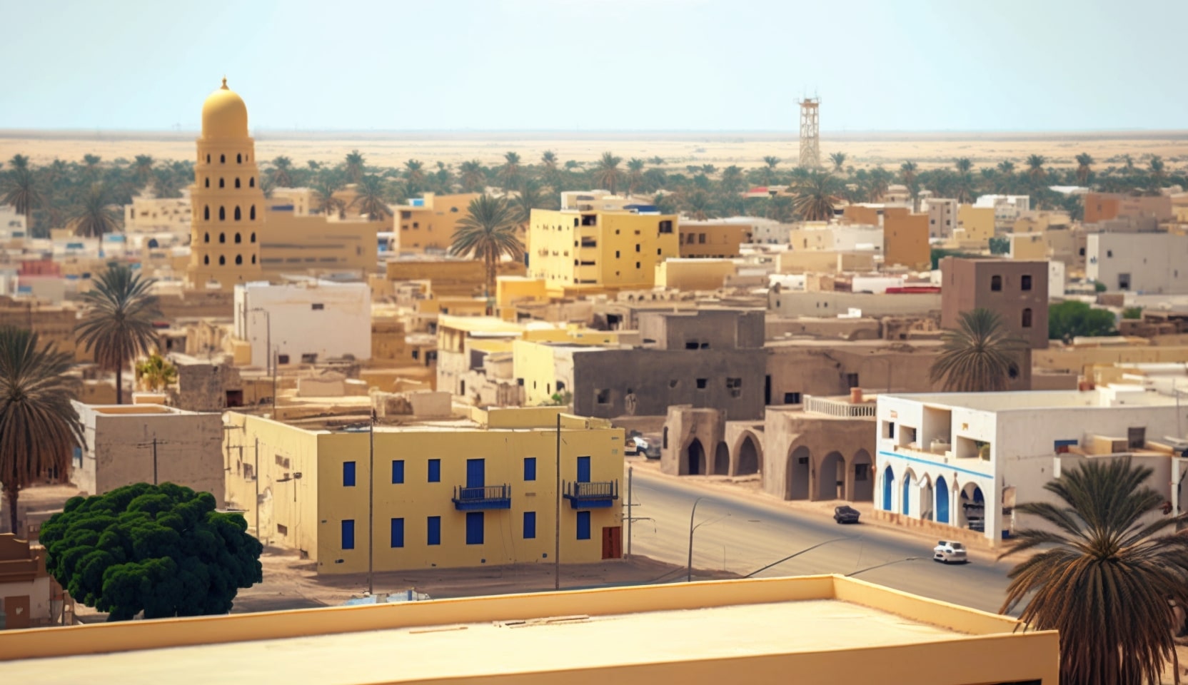 Illustration en image de la ville de Nouakchott