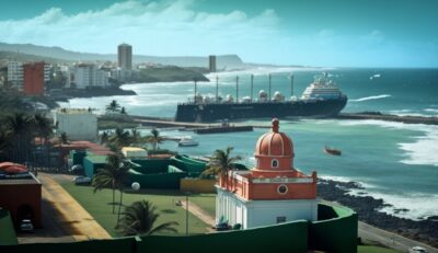 Illustration en image de la ville de Porto Rico