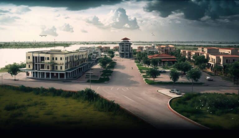 Illustration en image de la ville de Raipur