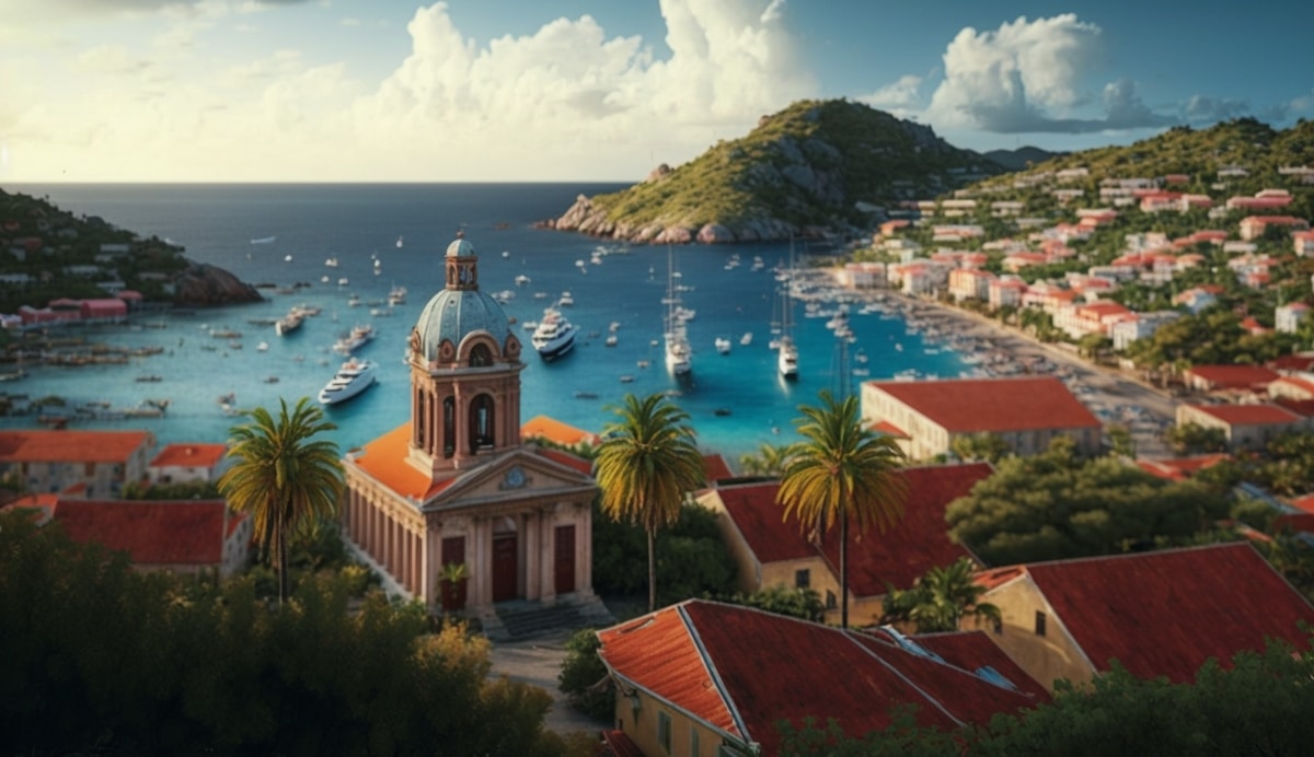 Illustration en image de Saint-Barthélemy