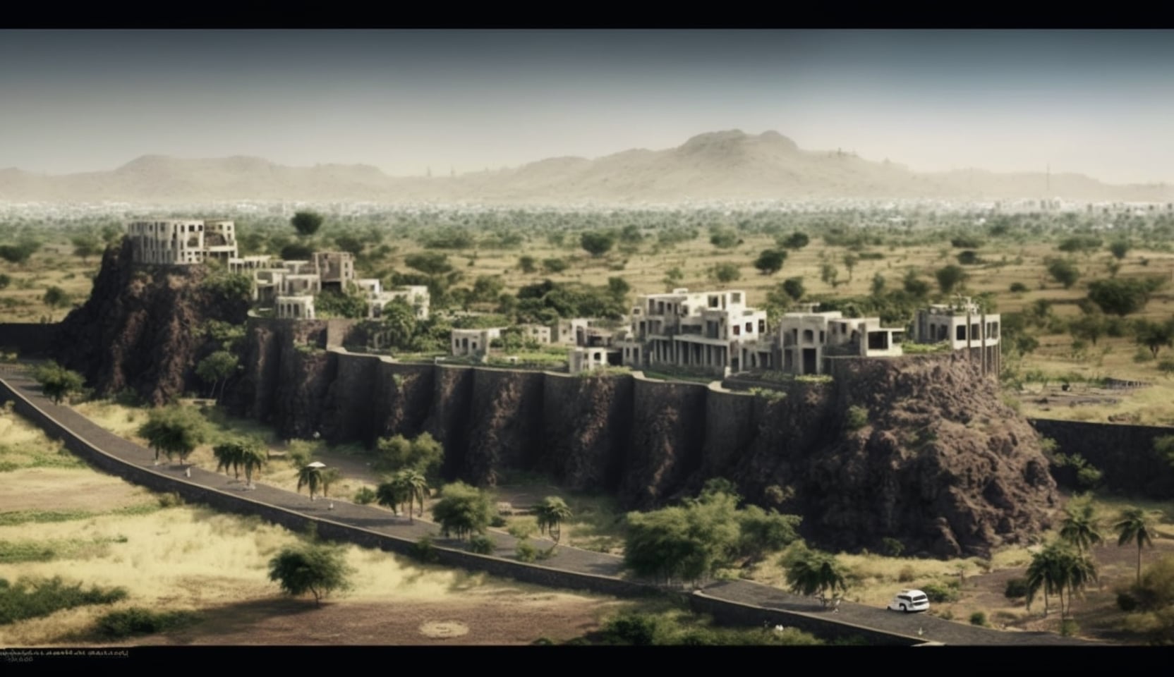 Illustration en image du Fort de Sholapur